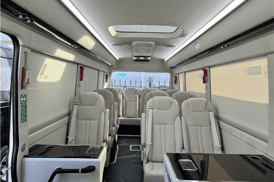 Minibus · 10–29 Guests · Interior