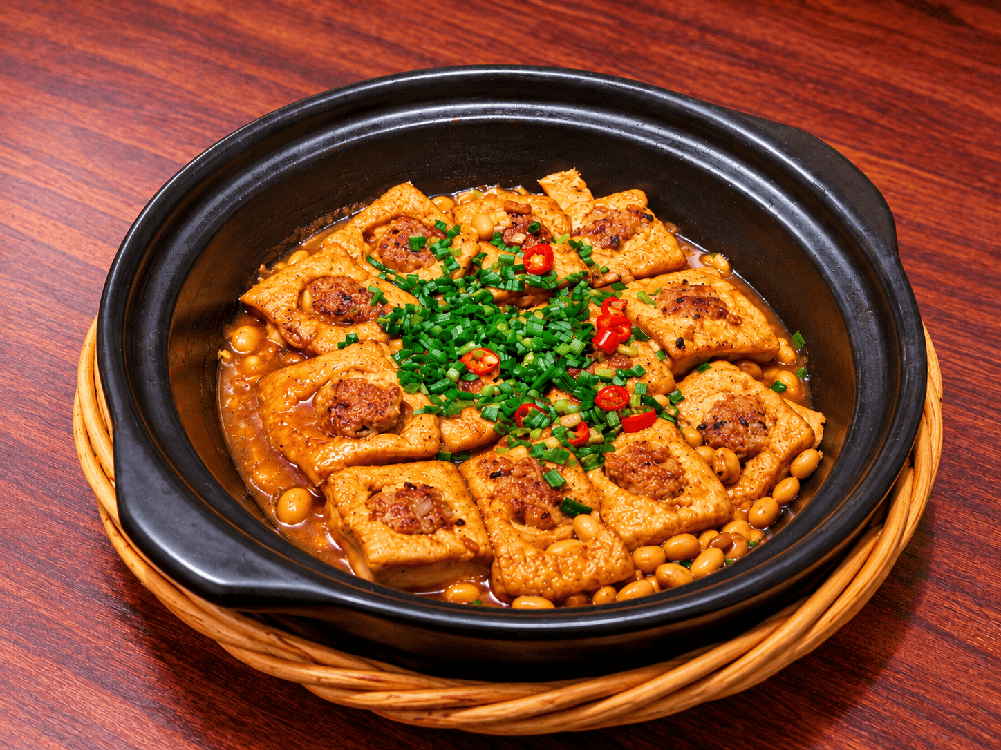 Guilin Stuffed Tofu